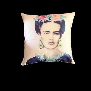 Frida Kahlo multicolor decor pillow case 18X18
